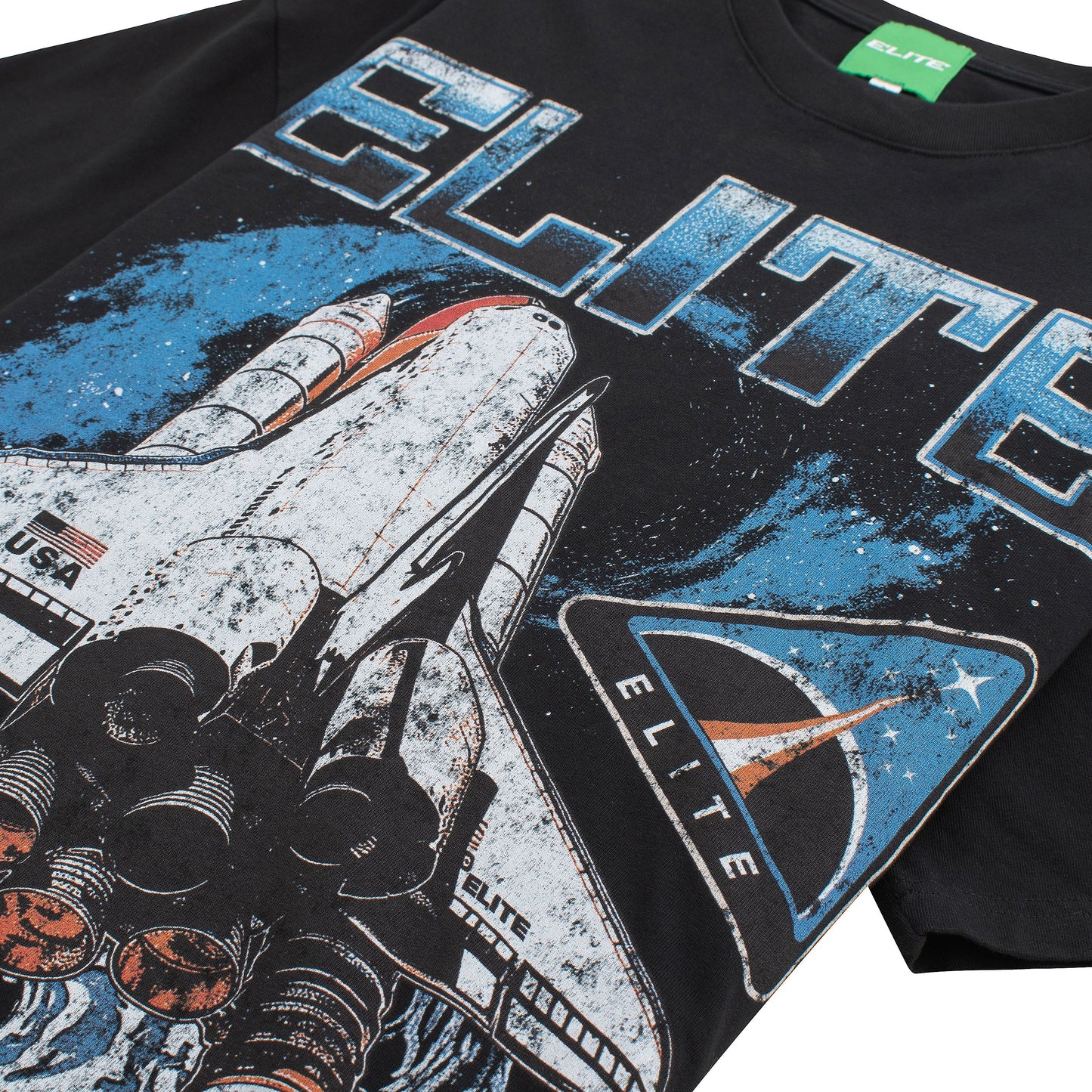 Blast-off tee